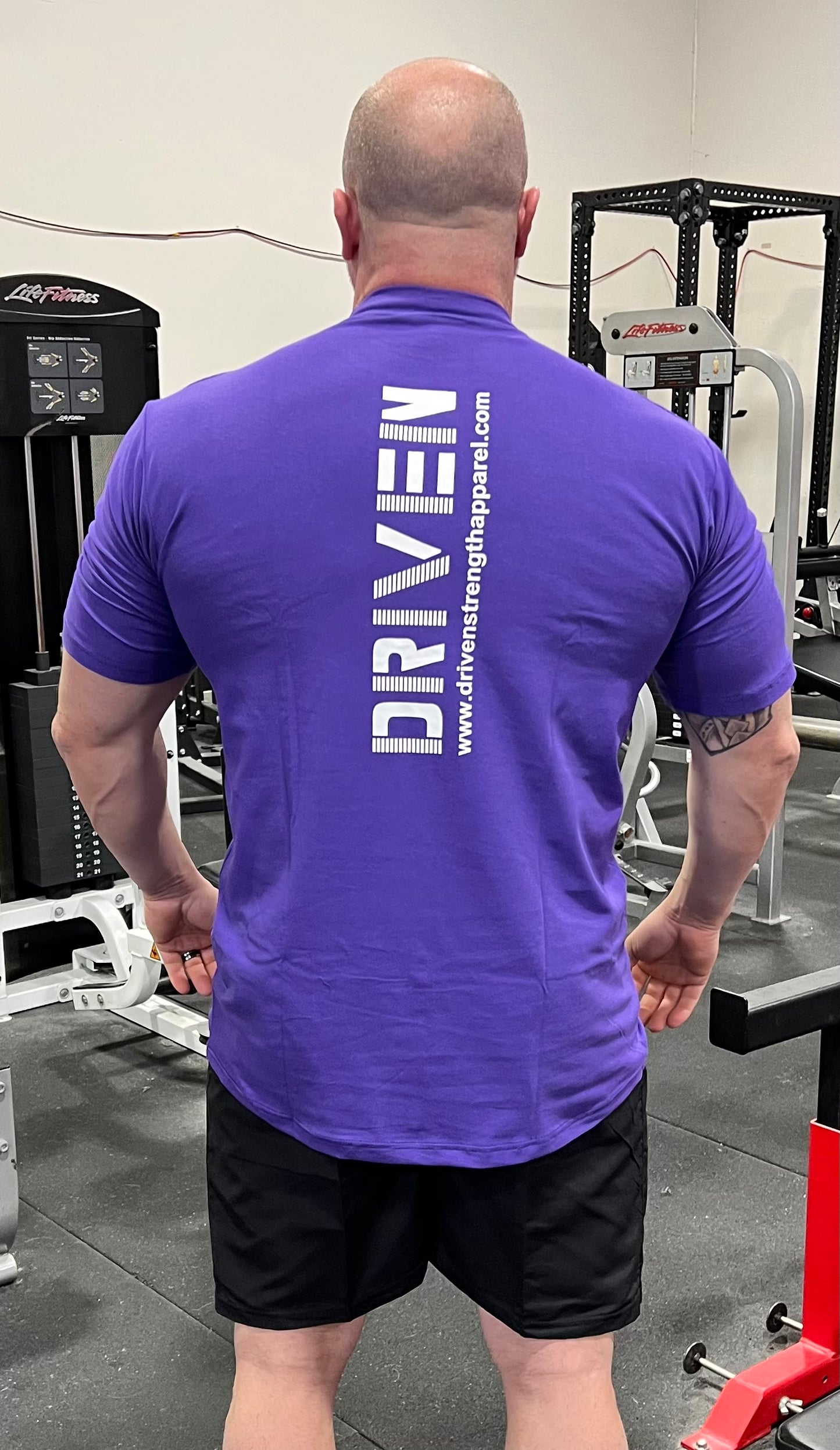 DRIVEN - T Shirts Muscle Fit "Ain't Training For Second Place" **SALE**