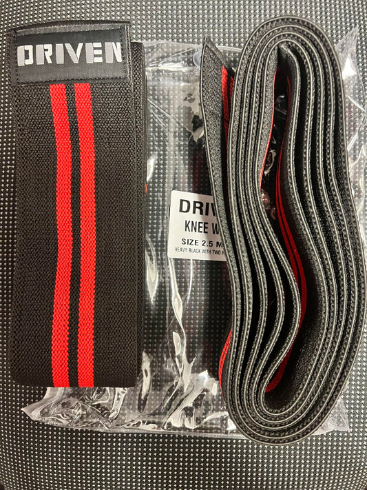 DRIVEN - Knee Wraps TRAINING DAY